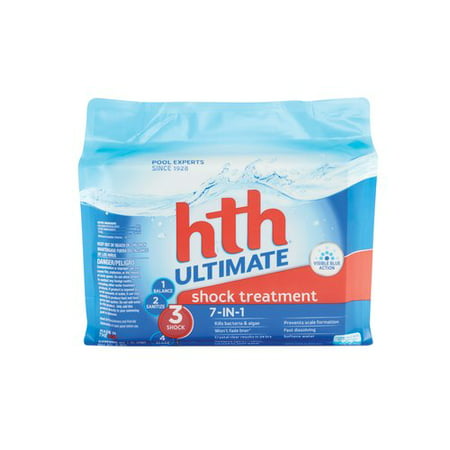 hth shock ultimate ultra lb count treatment bags 6pk walmart