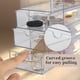 thumbnail image 3 of Organizador de Accesorios para el Cabello Unique Bargains Caja de Almacenamiento de Cajones Multicapa con 6 Cajones Transparente, 3 of 7