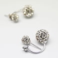 thumbnail image 4 of Daisyyozoid Wholesale Women Jewelry Rhinestone Austria Crystal Pendant Hoop Earrin, 4 of 5