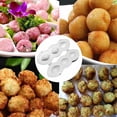 thumbnail image 5 of Meatball Mold,Kibbeh Express Minced Meat Processor Kibbeh Moulds Meatball Maker Mold(3 Cells (L)-4.5*7CM), 5 of 7