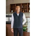 thumbnail image 5 of COOFANDY Men's Polar Fleece Vest Lightweight Sleeveless Zip Up Jacket Casual Outerwear Outdoor Golf Vests, 5 of 11