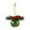 Green, variant on Christmas Bell Wind Chimes for Door Hanging Decor Holiday,Red Fruit and Pine Cone Wind Chime for Christmas Tree Ornament Wall Art,Beautiful Gift for Christmas Tree Mom Grandma Her Sister