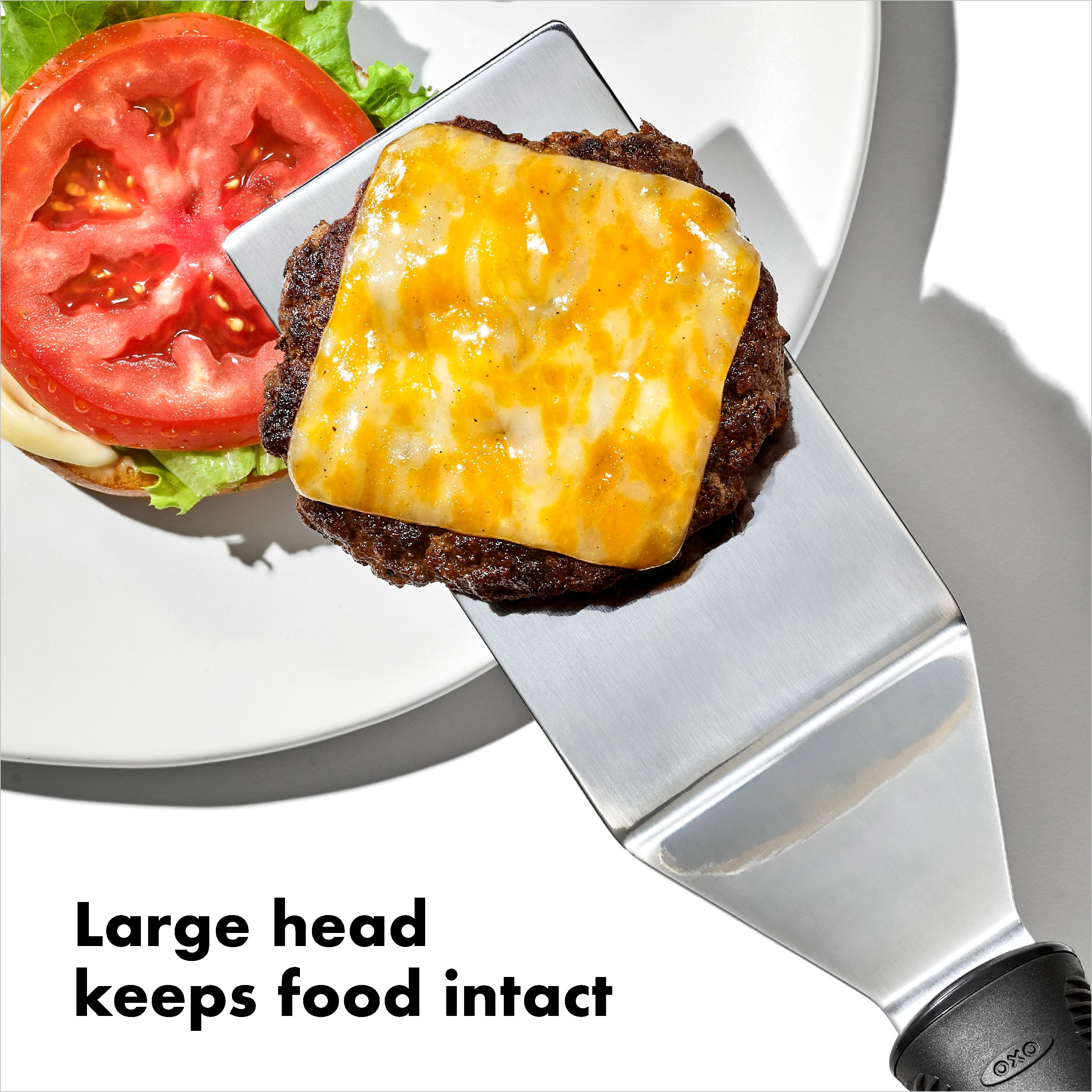 OXO Softworks 12" Restaurant Turner Spatula