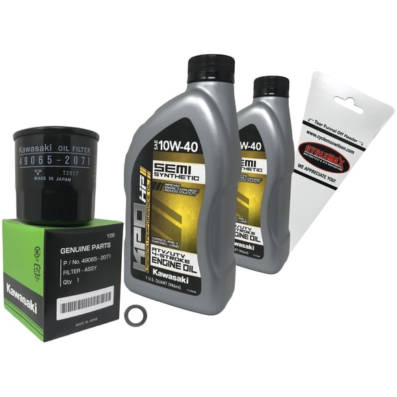 Kawasaki Mule Oil Change