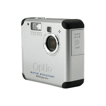 Pentax Optio 33WR - Digital camera - compact - 3.2 MP - 2.8x optical zoom