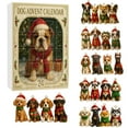 thumbnail image 2 of geerera Dog Advent Calendar 2025, 24 Dog Tag Ornaments, Christmas Countdown Calendar for Pet Lovers, Holiday Gift for Dog Owners, 2 of 3