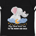 thumbnail image 4 of Inktastic My Oma Loves Me to the Moon and Back Elephant Family Boys or Girls Toddler T-Shirt, 4 of 5