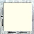thumbnail image 3 of Hamilco Card Stock Scrapbook Paper 12x12 Cream Colored Cardstock 80lb Cover  50 Pack, 3 of 7