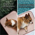 thumbnail image 2 of Dog Self Cooling Mat Pet Washable Cooling Pads Blanket Sleeping Kennel Mat,Ice Silk Sleep Mat Pad Non-Toxic Breathable Sleep Bed Beach for Large Dogs Cats (Blue, 27.5x39.4 in), 2 of 5