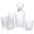 Gibson Home Jewelite Glass Decanter Set, 5 Pieces