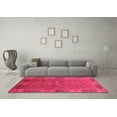 thumbnail image 3 of Ahgly Company Indoor Rectangle Oriental Pink Industrial Area Rugs, 7' x 10', 3 of 4