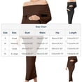 thumbnail image 3 of Stamzod Maternity Dress Womens One-Shoulder Long Sleeve Bodycon Wedding Guest Dress formal Long Pregnancy Dresses for Women Coffee L, 3 of 6