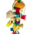 thumbnail image 2 of Bonka Bird Toys 1669 Wood Monster Junior Large Chew Cage Toy, 2 of 3