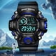 thumbnail image 3 of Reloj de hombre electrónico deportivo multifunción resistente al agua reloj despertador, 3 of 4