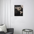 thumbnail image 3 of Vintage World Map Retro Children Education Wall Pictures,Aesthetic Prints for Wall Decor with Frame,Artwork for Living Room Decor Kitchen Decor,12x16inch, 3 of 4