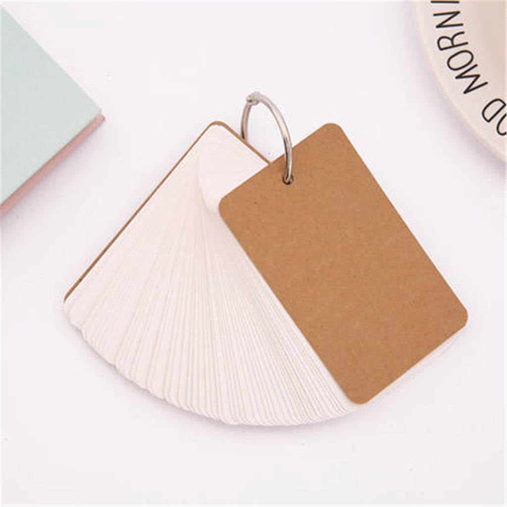 Set of 6/8 Crafting Paper Cards Mini Notepads for Organization Card (50 Cards)