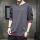 thumbnail image 4 of Sudaderas Cuello Redondo Capa Base Unicolor Hombre Jerseys Camiseta Lisa para Hombre Divertida Ropa de Calle Social Original Manga Larga Completa, 4 of 5