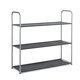 thumbnail image 2 of Amazon Basics Organizador de almacenamiento para armario con contenedores de tela, cajones y 3 estantes, gris, 32.7" x 12.2" x 31", 2 of 5