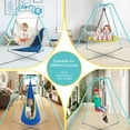 thumbnail image 5 of SkyBound Heavy Duty Metal Swing Set Frame,Metal Swing Stand for Kids and Adults,Supports up to 440 LBS,Fits for Most Saucer Swings and Tree Swings, Great for Indoor and Outdoor Activities, 5 of 10