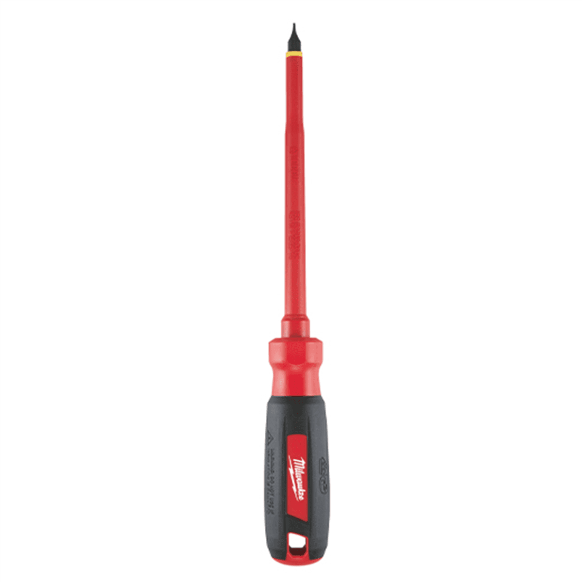 Milwaukee Tool 1/4" Slotted - 6" 1000V Insulated Screwdriver
