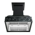 thumbnail image 4 of Zline Kitchen and Bath ZLINE Ducted Wooden Wall Mount Range Hood in Antigua and Walnut 30 in., 4 of 7