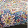thumbnail image 6 of Nourison Passion Persian Teal Multicolor 2'2" x 7'6" Area Rug, (2x8), 6 of 7