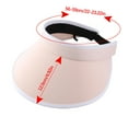thumbnail image 3 of SPOORYYO Large Brim Foldable Sun Hat Sun Protection Sunscreen Hat, Fashionable Outdoor Casual Hat, 3 of 3
