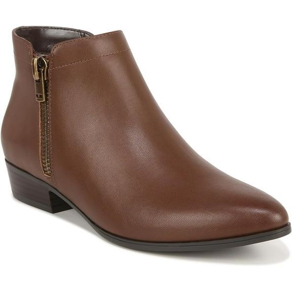 Naturalizer Women's Claire Ankle Boot Cinnamon Brown Smooth 8.5M