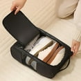 thumbnail image 5 of Outdoor Waterproof and Breathable Mesh Sports Shoe Bag for Travel, Foldable and Easy to Store, Made of Oxford Cloth, 5 of 9