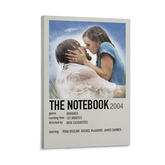 Vintage Movie The Notebook Poster (5) Poster Cool Artworks Painting Wall Art Canvas Prints Hanging Picture Home Decor Posters
