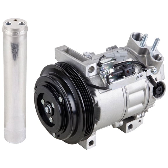 For Infiniti M35 2006 2007 2008 OEM AC Compressor w/ A/C Drier - BuyAutoParts