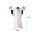 thumbnail image 2 of 2PCS Ghost Decoration 3D Honeycomb Paper Flying Ghost Scary Decor Creepy Halloween Party Decor, 2 of 5