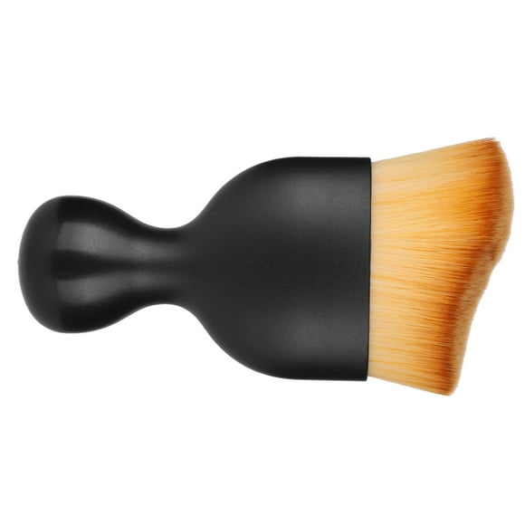 Fugacal Brocha para base de maquillaje, Brocha para base de maquillaje profesional Diseo curvo Multipropósito para crema líquida para base líquida Fugacal No se aplica