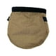 thumbnail image 2 of Bolsa de almacenamiento con magnesio para escalada en roca, práctica bolsa con bolsillo con cremallera para disc golf. Marrón, 2 of 9
