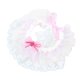 thumbnail image 3 of EeaseMX Bufanda de encaje para mascotas, baberos rosas, collar cálido para mascotas, bufanda de boda, decoración para gatos y perros (XS), 3 of 7