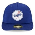 thumbnail image 2 of Men's New Era  Royal Los Angeles Dodgers 2023 Clubhouse Low Profile 59FIFTY Fitted Hat, 2 of 5