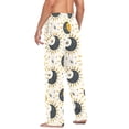 thumbnail image 6 of Sun Moon and Stars Men's Pajama Pants Cotton Long Sleepwear Lounge Pants L, 6 of 7