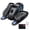 Style-A Black, variant on Rican Under Desk Elliptical for Seniors, Electric Seated Foot and Leg Pedal Exerciser While Sitting, Quiet Home Office Workout Machine, Gray