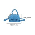 thumbnail image 2 of Bolso Bandolera Mujer PU Hombro Cierre Broche Hobo Elegante, 2 of 7