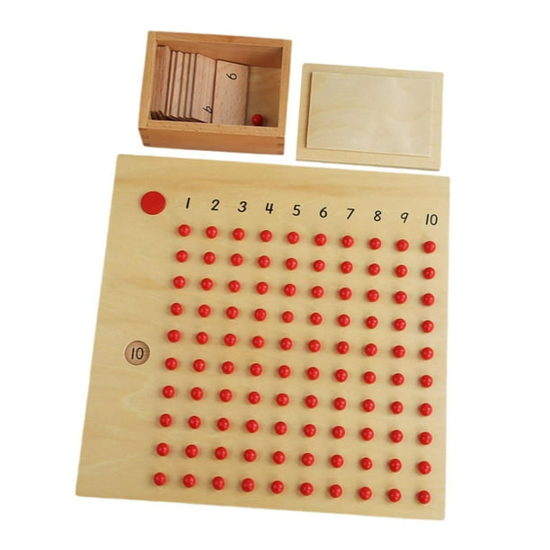 Tabla de multiplicación, división, suma y resta, regalos educativos para el hogar tablero de multiplicacion