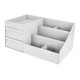 thumbnail image 2 of Bearachild Caja organizadora de maquillaje de PP, contenedor de almacenamiento de con cajones, estuche cosmético de joyería Almacenamiento y organización del hogar blanco 25.2x15.4x11.5cm Bearachild HA004736-01, 2 of 6