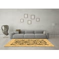 thumbnail image 3 of Ahgly Company Indoor Rectangle Abstract Brown Modern Area Rugs, 2' x 3', 3 of 4