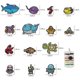 thumbnail image 5 of patch Thermocollant 14 piezas Cusson Thermocollant Enfant Broderies Cusson Brod Patch Pour Diy Personalizador Vtement Camiseta Jeans,sac Dos Veste D'enfa, 5 of 5