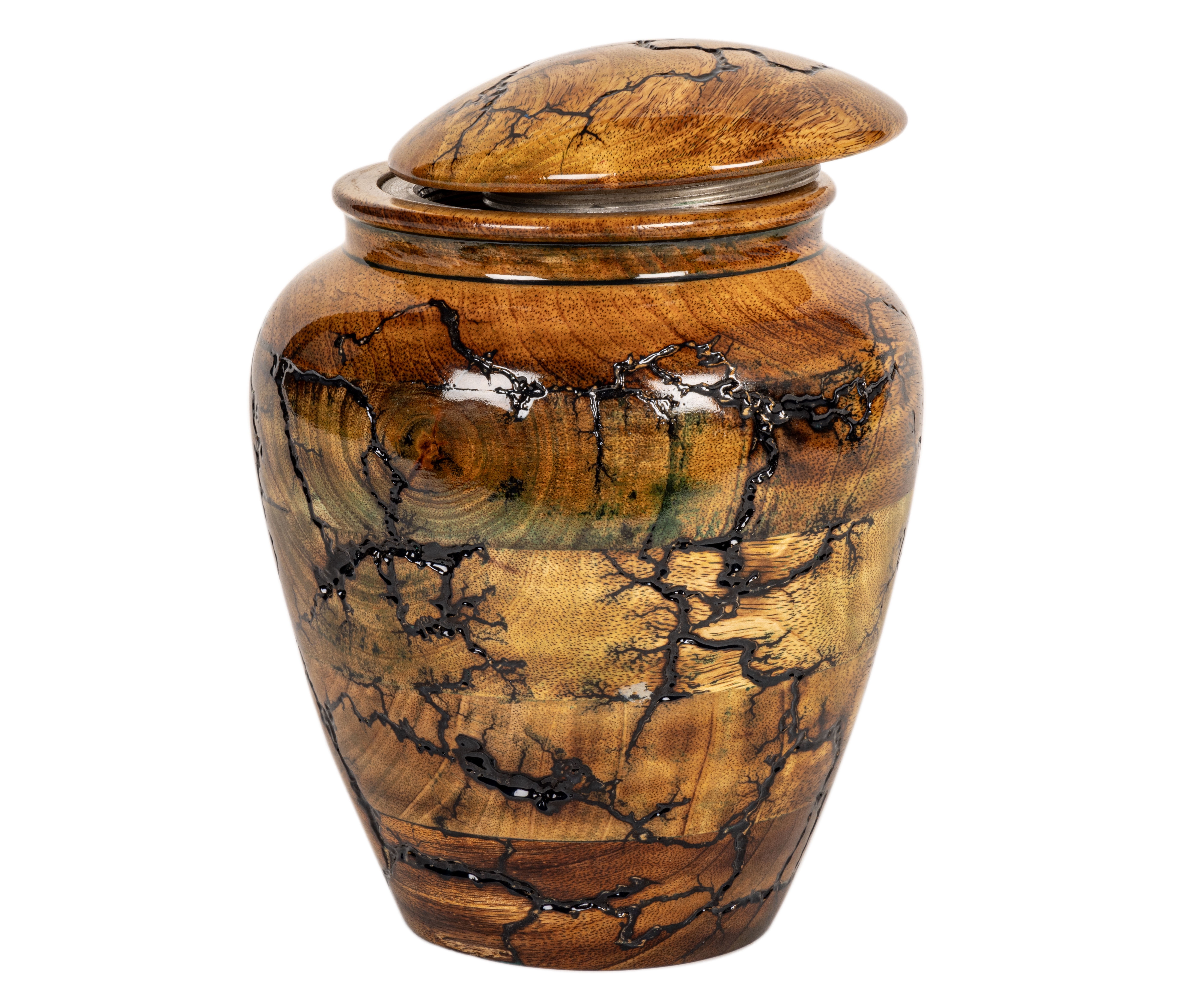 Wooden Cremation Urns for Ashes Adult Male/Female Engrave-Decorative Urns-Wooden Small Cremation Urn for Funeral for Pet or Human Ashes..