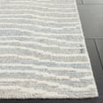 thumbnail image 4 of SAFAVIEH Renewal Malanie Striped Area Rug, Light Blue/Ivory, 6' x 9', 4 of 8