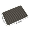thumbnail image 3 of Inerposs Water Absorbing Door Mat, Fast Drying Floor Mat, Non-Slip Bathroom Mat, Dirt Counteractive Door Mat, Striped Diatom Mud Mat for Home Use, 3 of 6