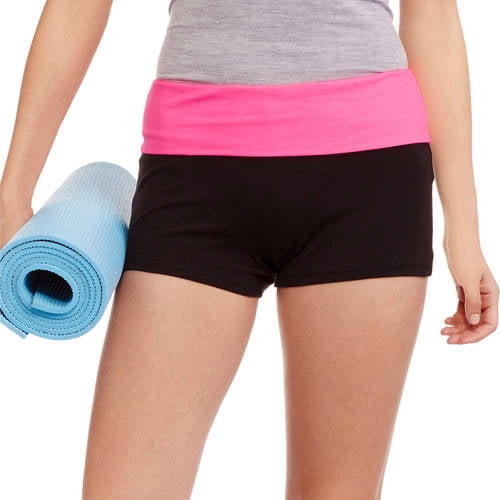 No Boundaries Juniors' Yoga Shorts 