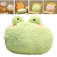 thumbnail image 2 of l de peluche de juguete relleno almohada coche decoración cumpleaños rana Sunnimix juguetes de peluche, 2 of 7