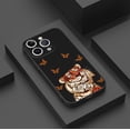 thumbnail image 3 of Muestra tu estilo único: Funda de teléfono plateada colorida de doble capa esmerilada con imagen peculiar para iPhone 15 Pro Max 14 13 12 Pro 11, 3 of 4