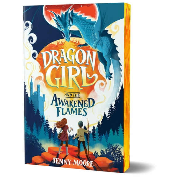Dragon Girl Dragon Girl and the Awakened Flames (Deluxe Edition), Book 1, (Paperback)